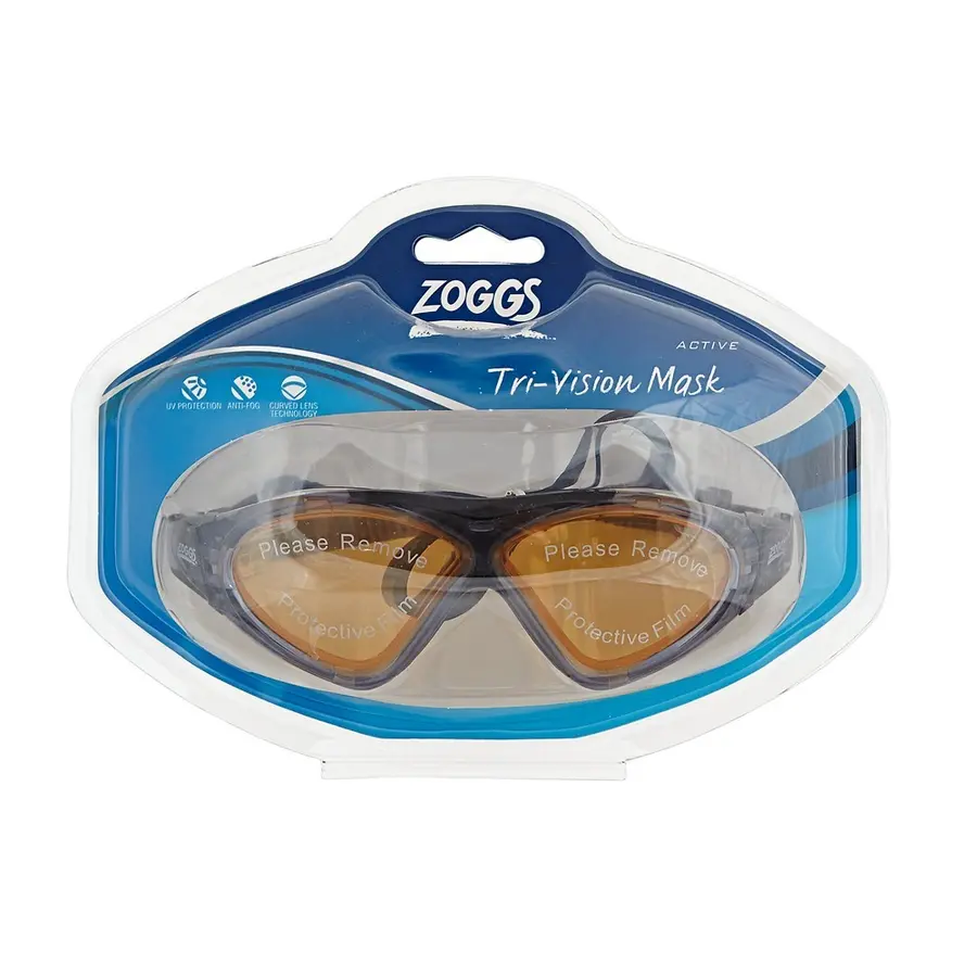Tri-Vision Mask Svømmebrille Zoggs | Kobber linse 