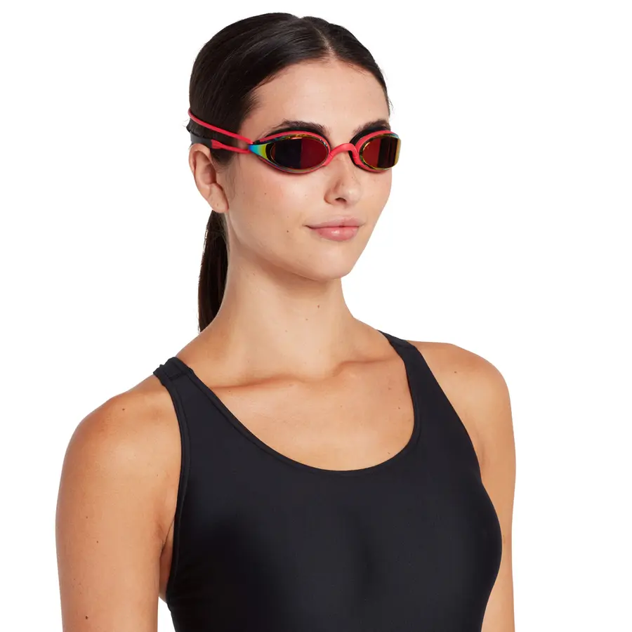 Fusion Air Titanium Svømmebrille Zoggs | Rød speillinse 