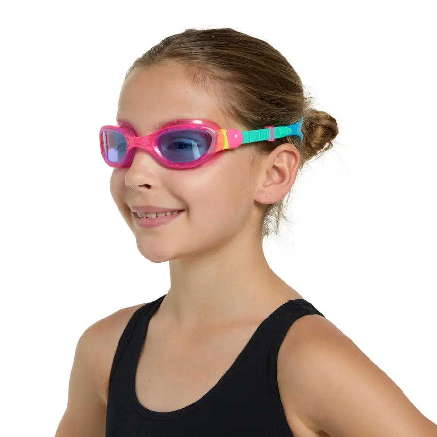 Phantom 2.0 Junior Svømmebrille Zoggs 6-14 år | Blå linse 