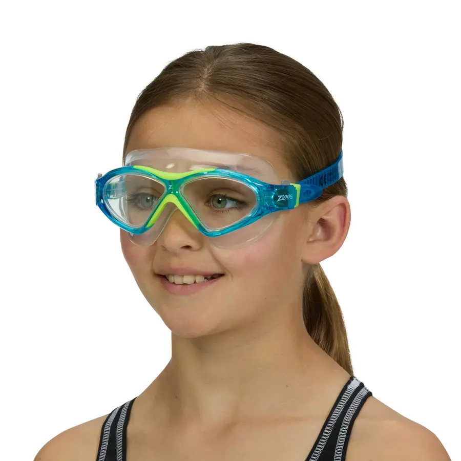 Super Seal Junior Mask Zoggs 6-14 år | Klar linse | Dykkermaske 