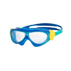 Phantom Kids Mask Sv&#248;mmebrille barn Zoggs 2-6 &#229;r | Klar linse | Bl&#229;/turkis