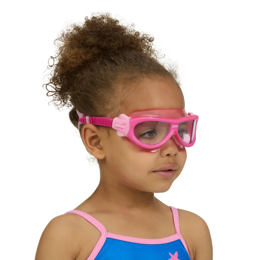 Paw Patrol SKYE Svømmebrille Zoggs 2-6 år | Kids Mask | Klar linse 