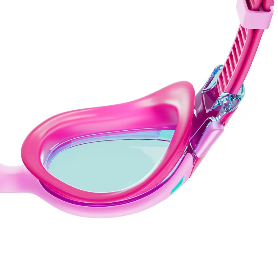 Biofuse 2.0 Junior Svømmebrille Speedo 6-14 år | Blå linse | Rosa 