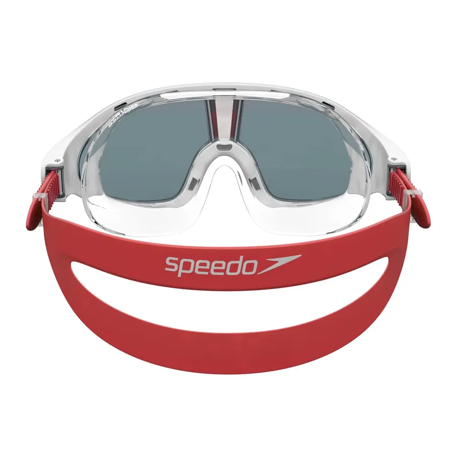 Biofuse Rift Mask Svømmebrille Speedo | Sot linse | Rød 
