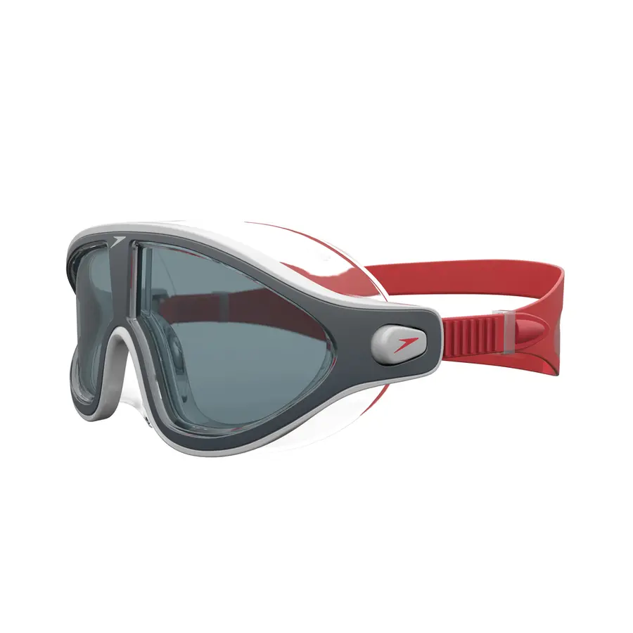 Biofuse Rift Mask Svømmebrille Speedo | Sot linse | Rød 