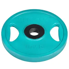 Vektskive Gymleco Olympisk - 10 kg Hull: 50 mm | Gr&#248;nn