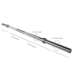 Vektstang Olympisk Fat Bar Max 300 kg | 218 cm | 8 kg