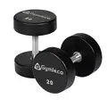 Manual Gymleco Polyrethan Velg vekt: 5 til 50 kg