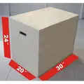 Plyo Box av tre 76x51x61 cm | Powerbox