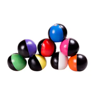 MB Sjongleringsball 130 g | Fluo 2-farget | Fluoriserende