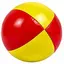 MB Sjongleringsball 130 g | Fluo Rød 1 stk | 2-farget | Fluoriserende 
