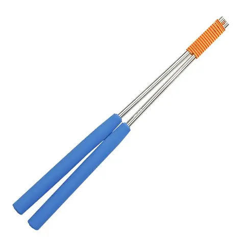 Henrys Aluminiumspinne 32,5 cm | Bl&#229; Sjonglering | Diabolopinner med sn&#248;re