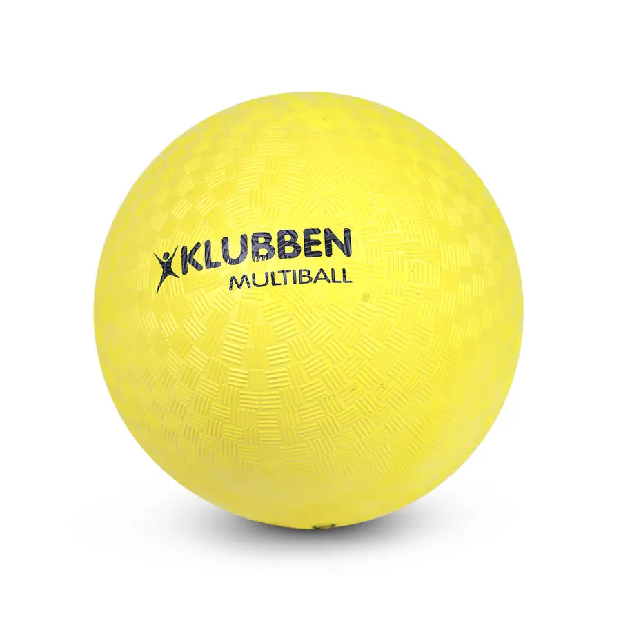 Klubben Multiball 15 cm | Gul Ball til lek, trening og aktivitet 