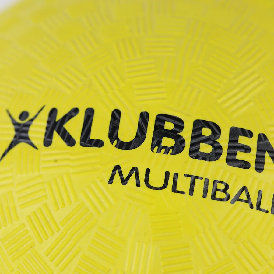 Klubben Multiball 15 cm | Gul Ball til lek, trening og aktivitet 