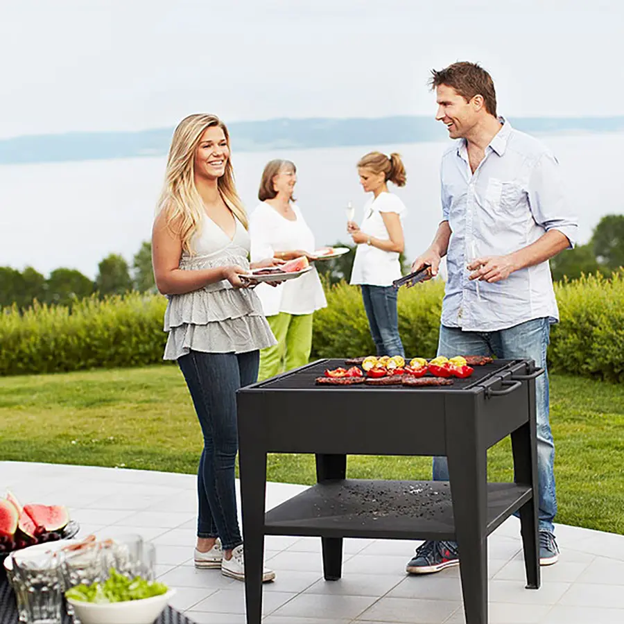 Grill Chili i metall Parkgrill for offentlige steder 