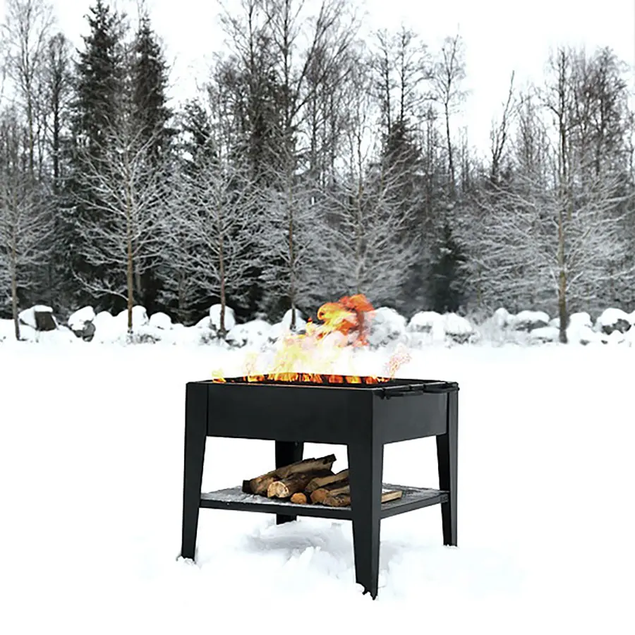 Grill Chili i metall Parkgrill for offentlige steder 