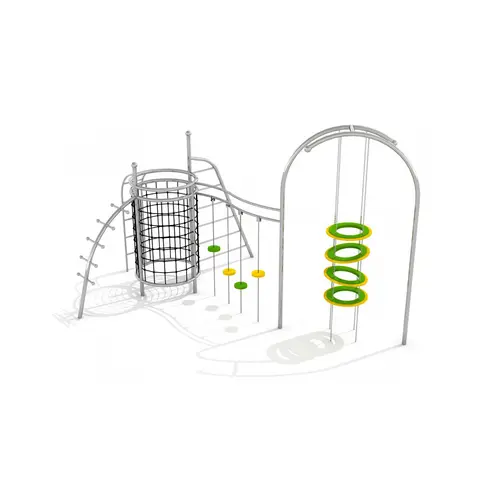Klatrestativ Eskalo 4 | Rustfritt st&#229;l Til skoler og lekeplasser