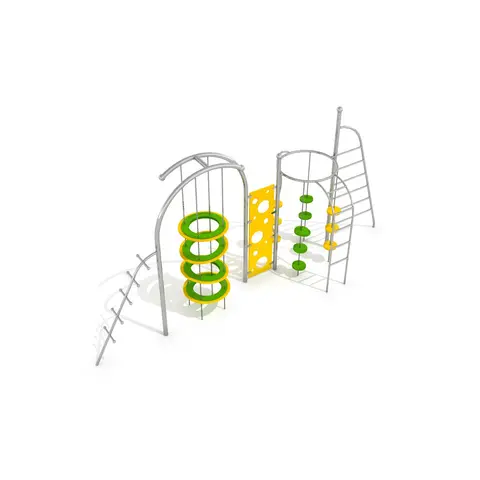 Klatrestativ Eskalo 6 | Rustfritt st&#229;l Til skoler og lekeplasser
