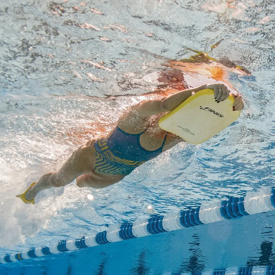 Finis Kickboard Senior Svømmebrett | Gul 