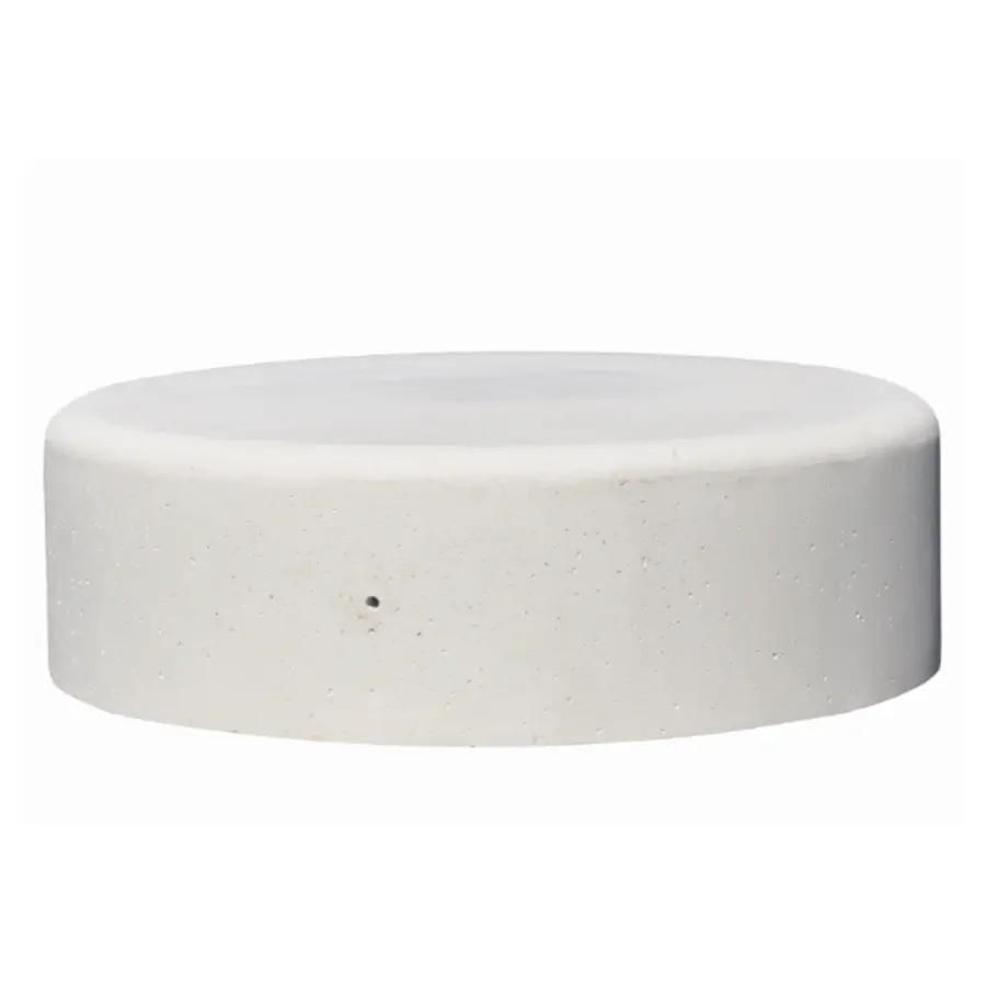 Betongbenk rund Drops 152x48 cm Benk for offentlige steder 