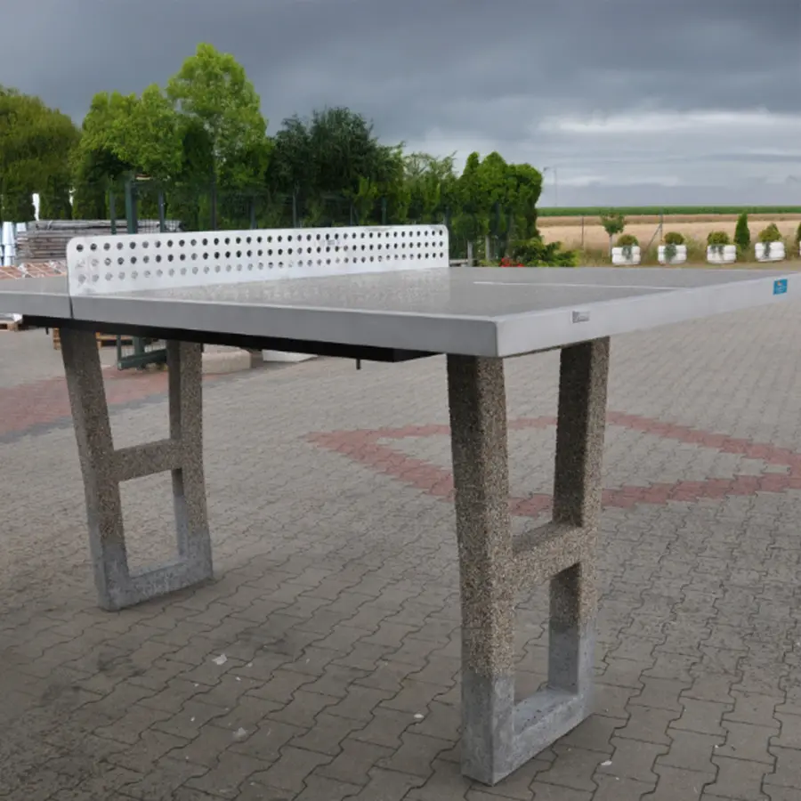 Bordtennisbord i betong for nedgraving Utendørs | Med nett 