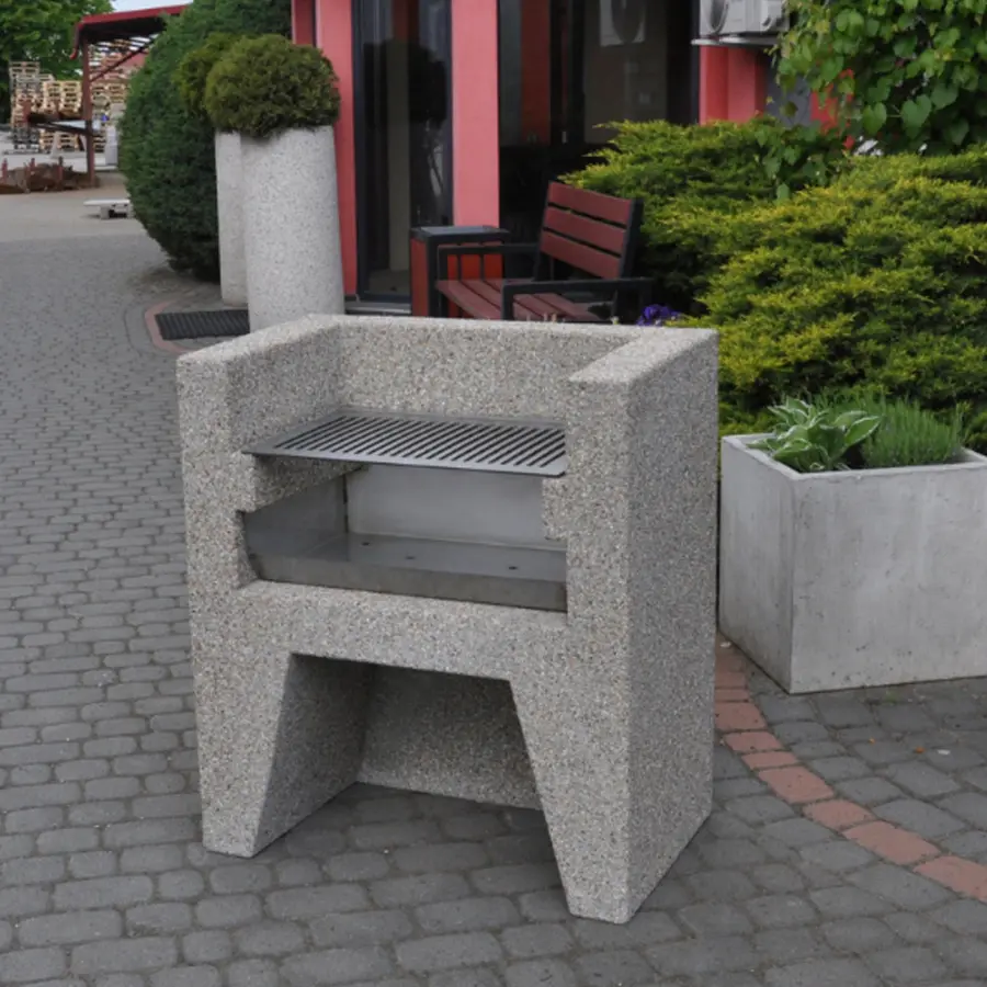 Betonggrill Enkel Grill for offentlige steder 