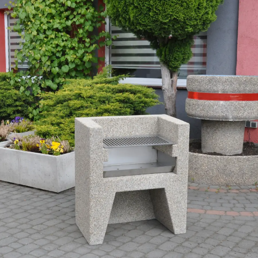 Betonggrill Enkel Grill for offentlige steder 