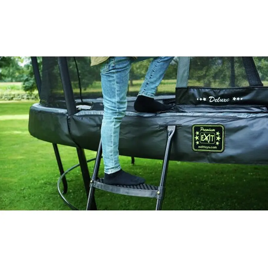 Stige til EXIT trampoline Rammehøyde 50-65 cm | Trampolinestige 