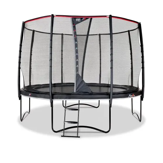 EXIT PeakPro rund trampoline 366 cm | Svart 