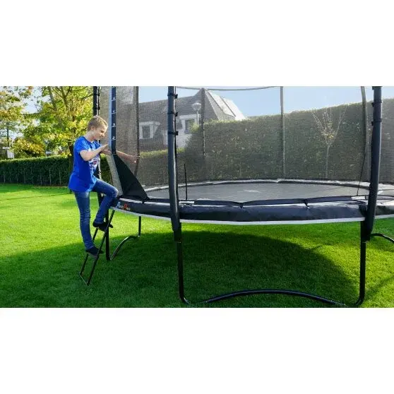 EXIT PeakPro rund trampoline 366 cm | Svart 