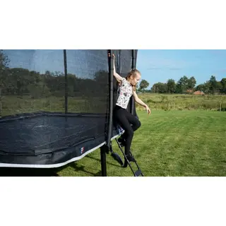 EXIT PeakPro rektangul&#230;r trampoline 305 x 518 cm | Med sikkerhetsnett