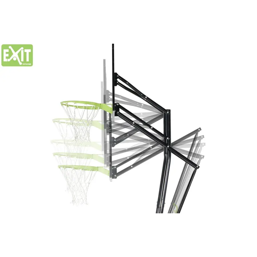 Basketballstativ EXIT Galaxy Fastmontert | Høydejustering | Dunkering 