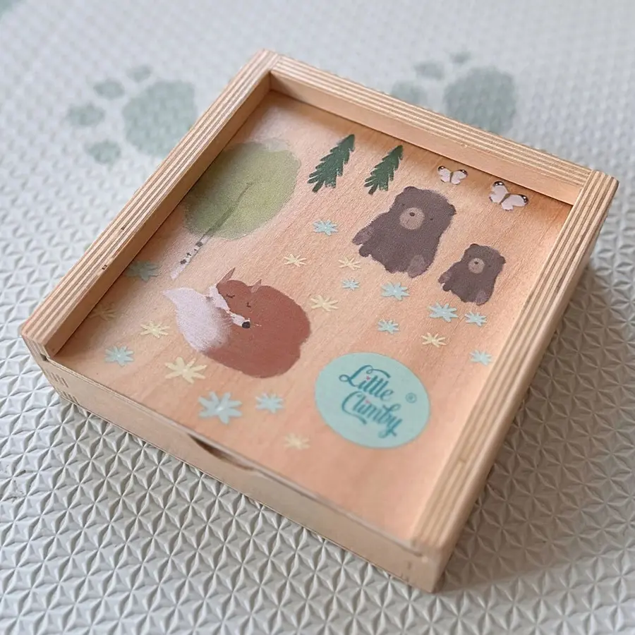 Memospill - Dyrene i Bittelilleskogen Lek og læring 