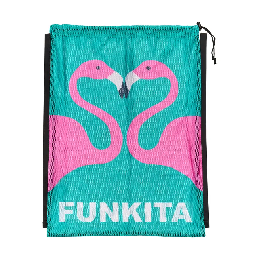 Go Flamingo Mesh Bag Funkita | Oppbevaringspose 