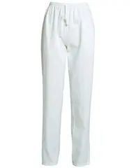 Hvit bukse til dommere i sv&#248;mmehall M | Unisex