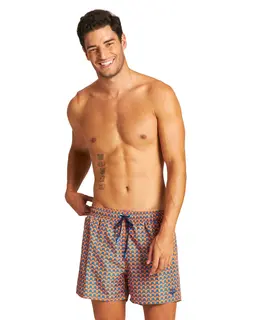 Fundamentals Allover Badeshorts Arena | Flerfarget | Polyester
