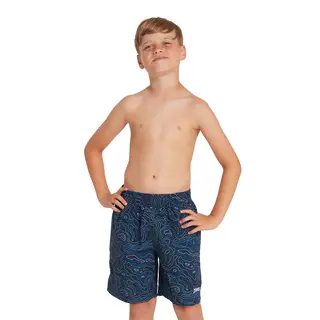 Seacrest Printed 15 Badeshorts jr Zoggs | Blå/Flerfarget | Ecodura