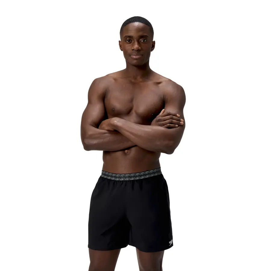Hyperboom Band 16 Badeshorts S Speedo | Svart | 4 Way Stretch 
