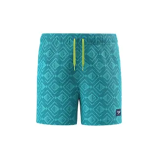 Speedo Print 15 Badeshorts jr Speedo | Teal | Peach Polyester