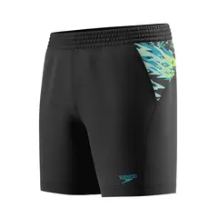 Speedo Express Lite 16 Badeshorts XS Speedo | Svart/Gr&#248;nn | Express Lite