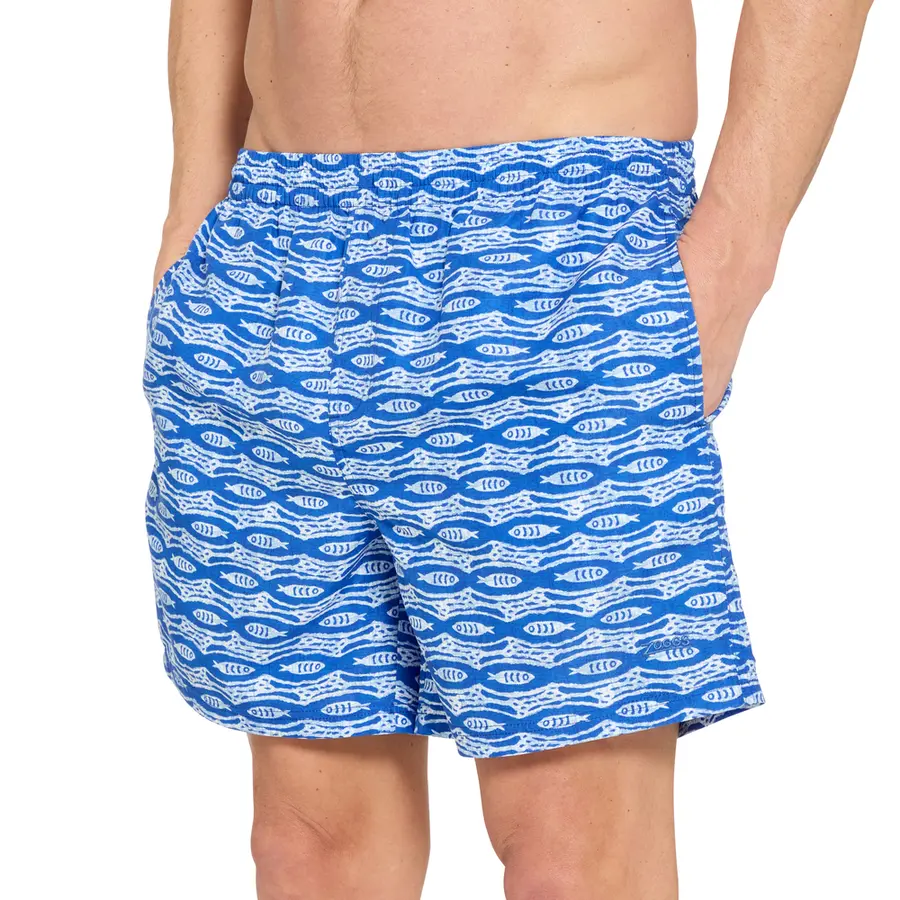 Pisces 16 Badeshorts XXL Zoggs | Blå/Hvit | Ecodura 