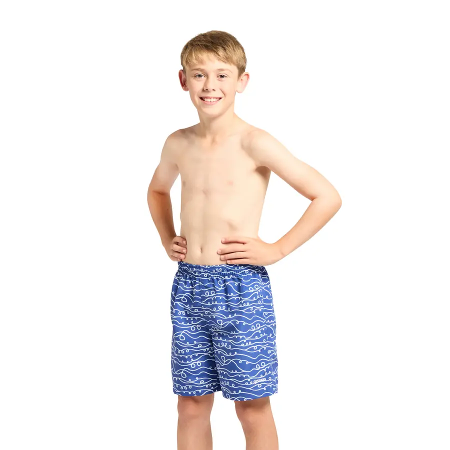 Zoggs Kahuna Royal 15 Shorts 128cm Zoggs | Blå/Hvit | Ecodura 