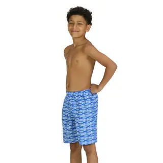 Pisces 15 Badeshorts jr Zoggs | Blå/Hvit | Ecodura