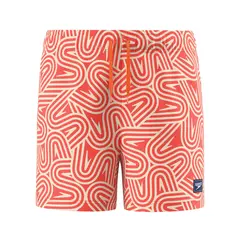 Speedo Printed 13 Badeshorts jr 104 Speedo | Oransje | Peach Polyester