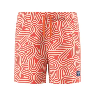 Speedo Printed 13 Badeshorts jr Speedo | Oransje | Peach Polyester