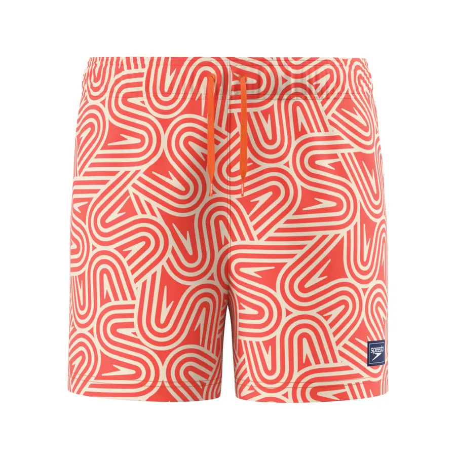 Speedo Printed 13 Badeshorts jr 104 Speedo | Oransje | Peach Polyester 