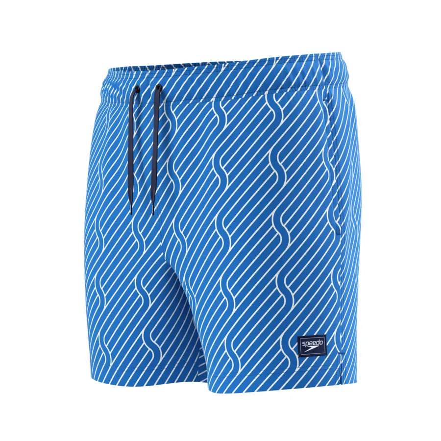 Speedo Print Redondo Edge 16 S Speedo | Blå | 4way Flex 