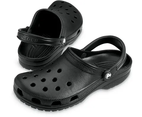 Crocs Classic Svart Originale Crocs fra USA