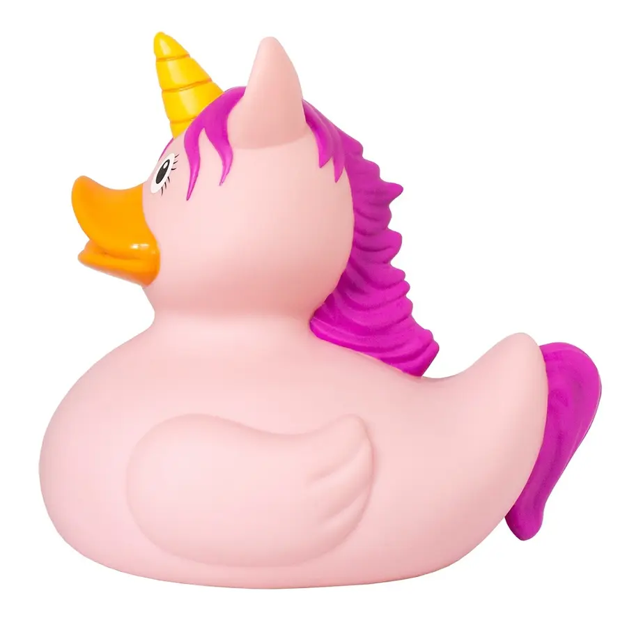 Badeand Stor | 23 cm | rosa Ekstra stor badeand - Enhjørning 