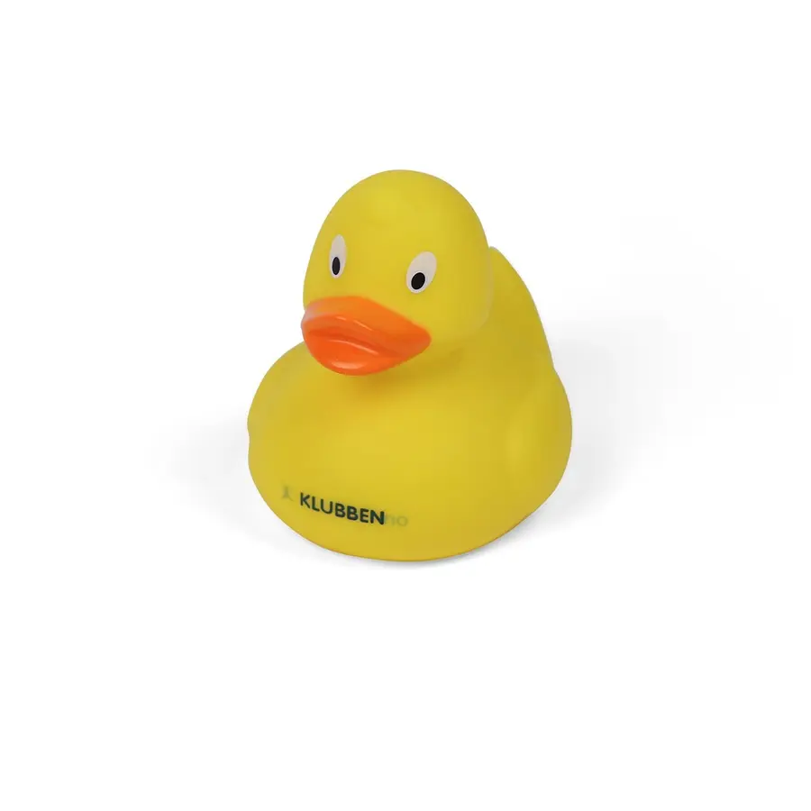 Badeand Klassisk med Klubben-logo 